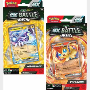 Pokmon Battle Deck EX Kortspil Miraidon/Victini Blandet Udvalg