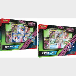 Pokmon Scarlet &  Violet Shrouder Fable EX Samlekort Kingdra/Greninja Blandet Udvalg