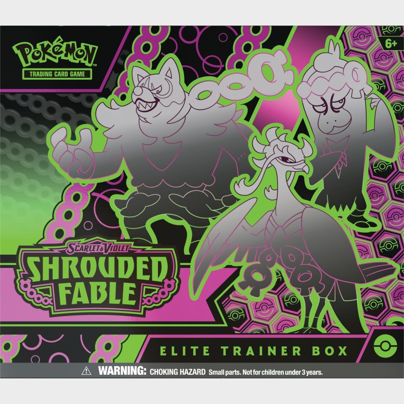 Pokmon Scarlet &  Violet Shrouded Fable Elite Trainer Box Samlekort