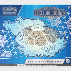 Pokmon Scarlet &  Violet Stellar Crown Elite Trainer Box Samlekort