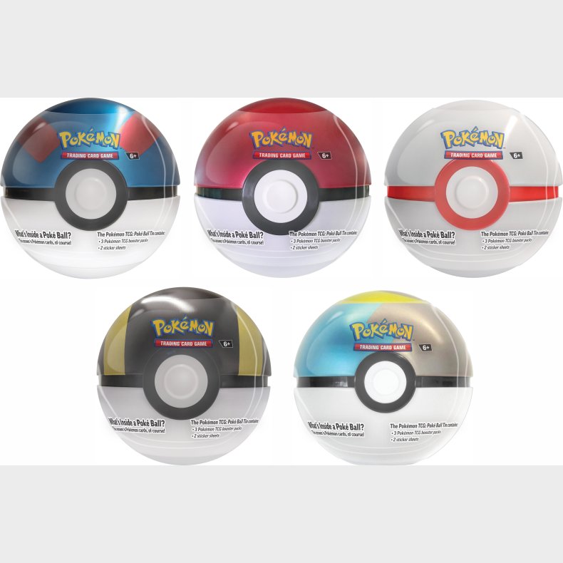 Pokmon Pokball Samlekort Blandet Udvalg
