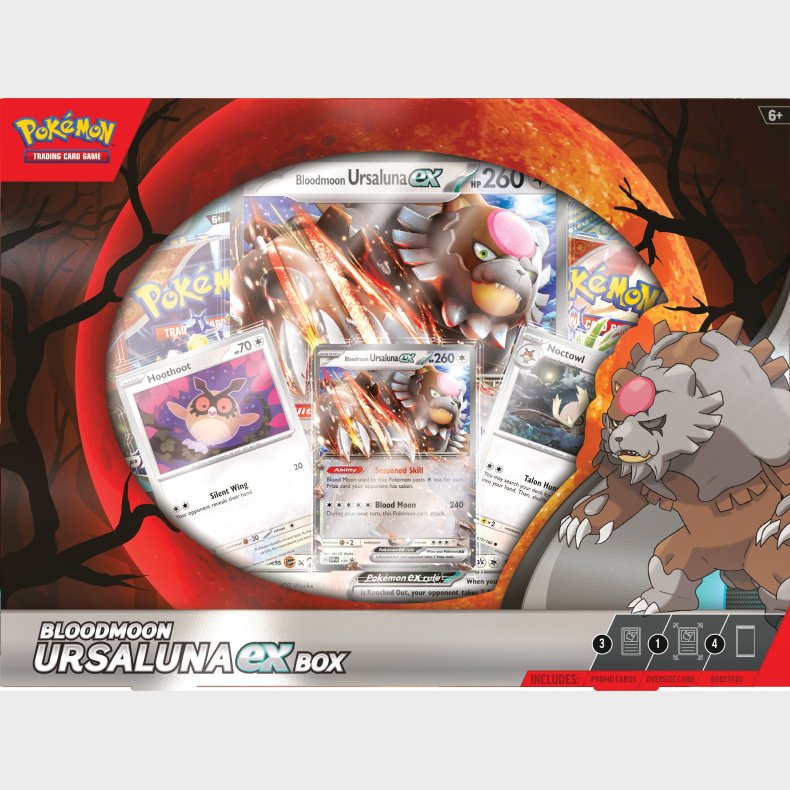 Pokmon Bloodmoon Ursaluna EX Box Samlekort