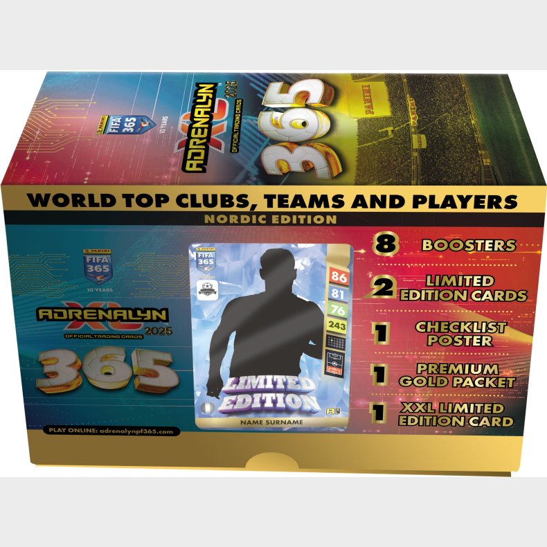 FIFA 365 Adrenalyn XL 2025 Samlekort Gift box