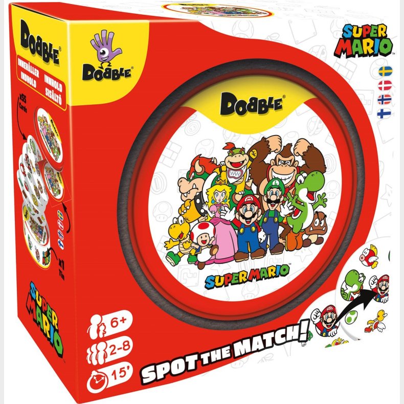 Super Mario Dobble Spil