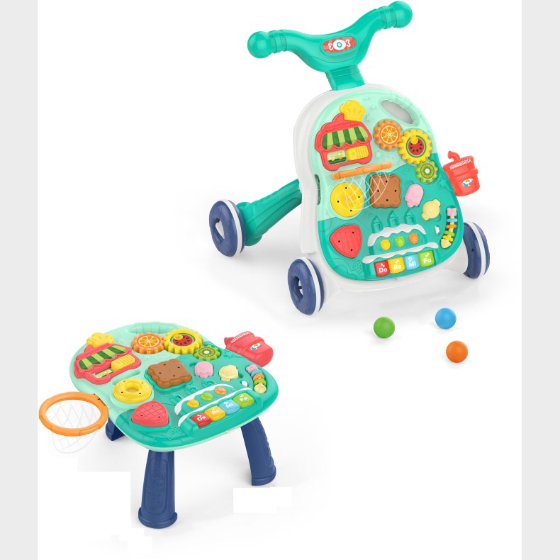 PlayGro 2-in-1 Gvogn &  Aktivitetsbord 20 Mneder