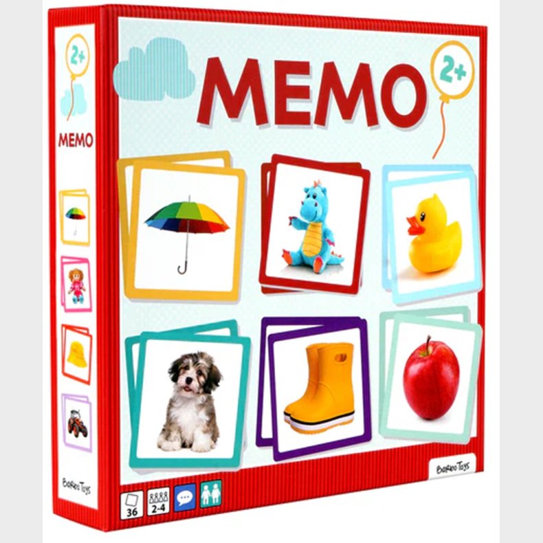 Barbo Toys My First Huskespil med Rigtige Billeder