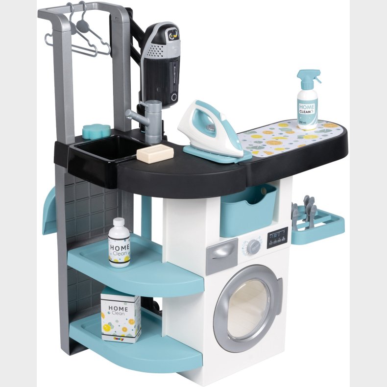 Smoby Rowenta Wash& Clean Vasketjs- og Rengringsst