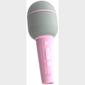 MOB Karaokemikrofon med Hjttaler, Groovy Pink