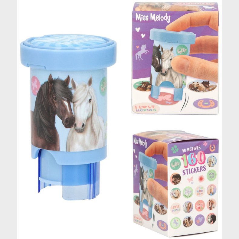 Miss Melody Klistermrkestempel