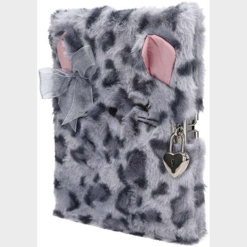 TOPModel Dagbog Pelset med Hjertels, Gr