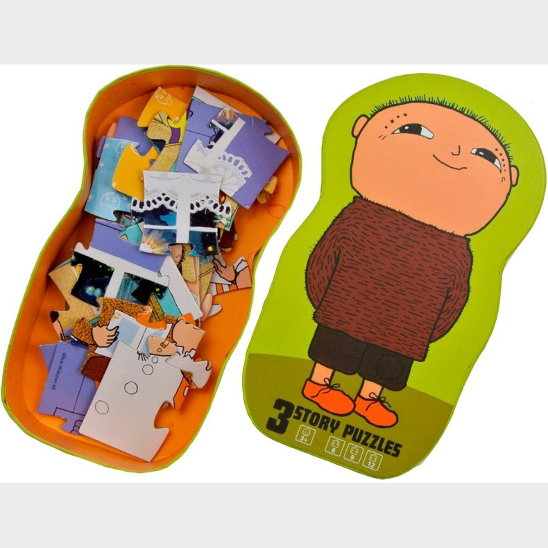 Barbo Toys Alfons berg Deco Puslespil 3-i-1