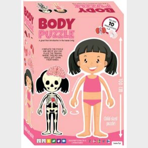 Barbo Toys Body Puslespil Pige 36 Brikker, Babytj