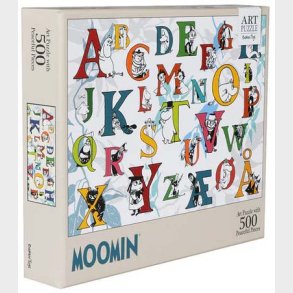 Barbo Toys Mumitroldene ABC Puslespil 500 Brikker