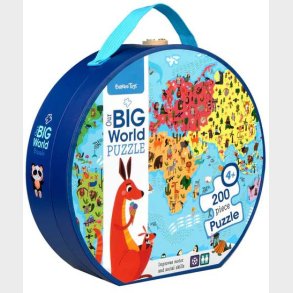 Barbo Toys  Vores Store Puslespil Verden 200 Brikker