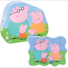 Barbo Toys Gurli Gris Familie Puslespil 24 Brikker