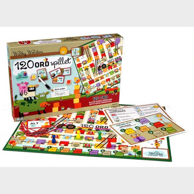 BarboToys Wacky Wonders Brtspil 120 Ord