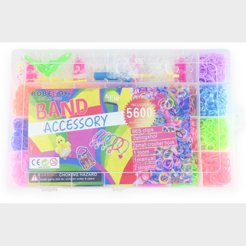 Robetoy Loom Bands DIY Armbndsst 5.600 Stk