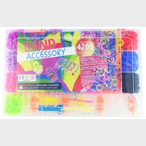 Robetoy Loom Bands DIY Armbndsst 4.200 Stk