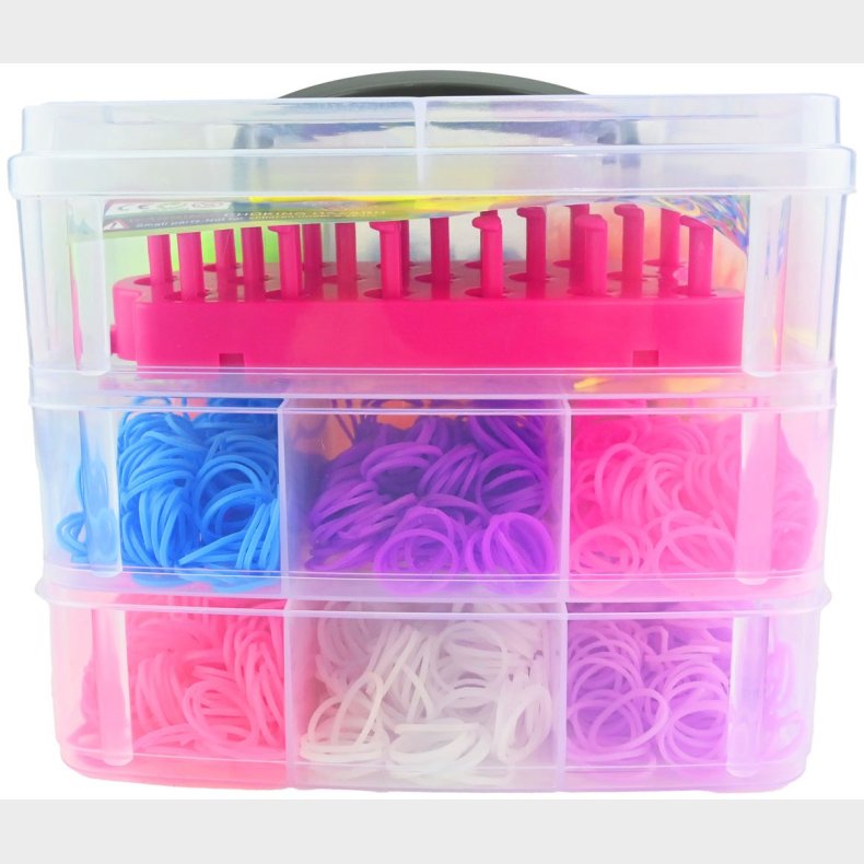 Robetoy Loom Bands DIY Armbndsst 3.000 Dele