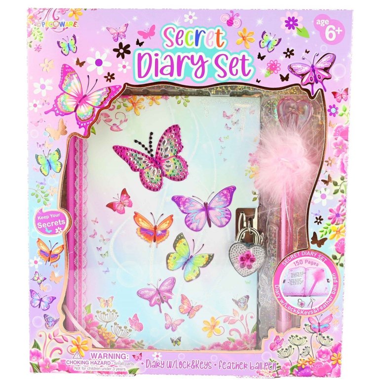 Robetoy Sommerfugl Dagbogsst med Fjerpen