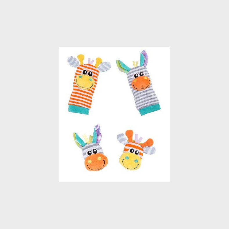 PlayGro Wrist Rattle &  Foot Finder Aktivitetsleget�j