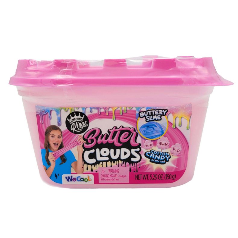 Compound Kings Butter Cloudz Slime 150 g, Pink Cotton Candy
