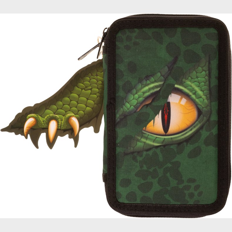 Valiant Dino Dobbelt Penalhus, Grn