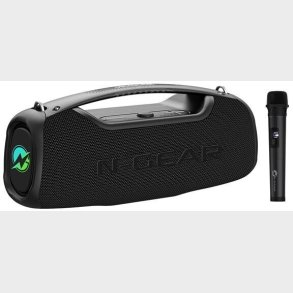 N-GEAR NRG500 Bluetooth-hjttaler med Trdls Mikrofon