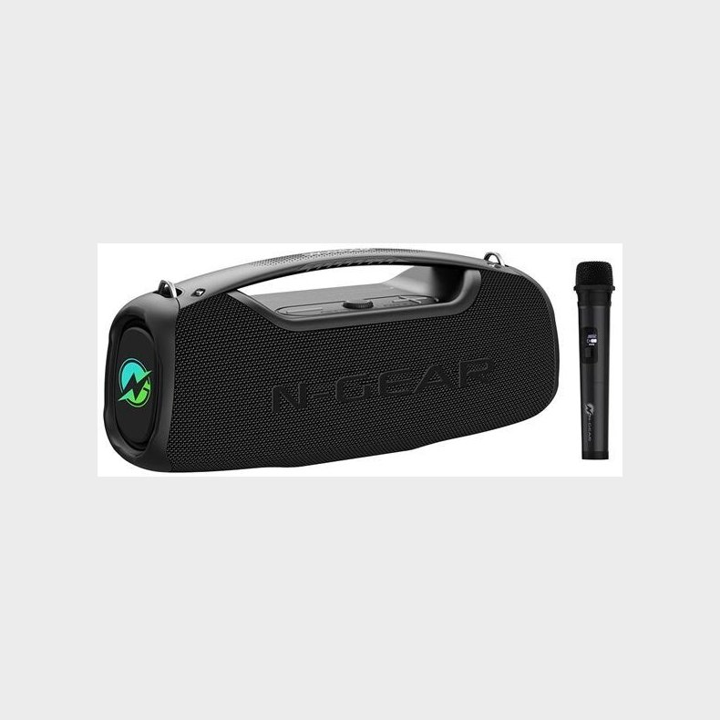 N-GEAR NRG500 Bluetooth-hjttaler med Trdls Mikrofon