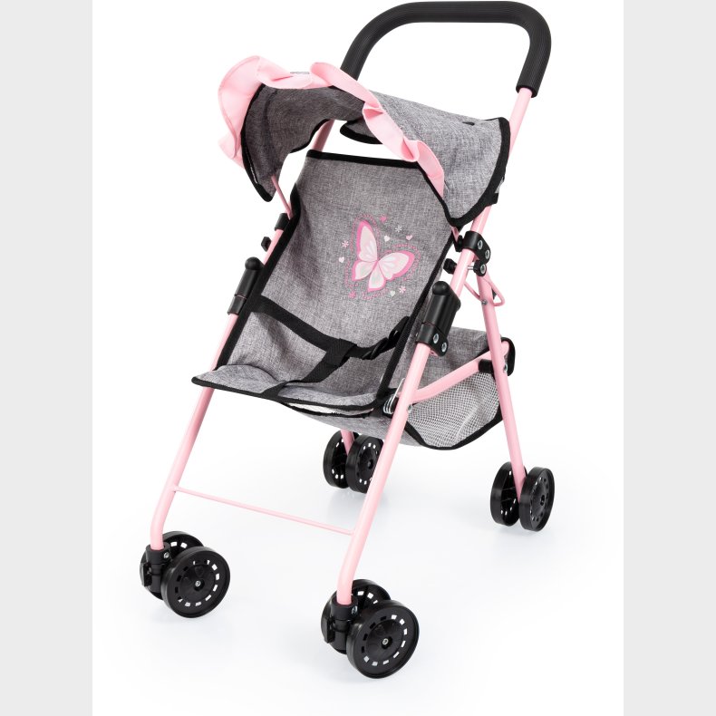 Bayer Design Dukkevogn, Gr/Lyserd