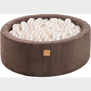 Meowbaby Rund Boldbassin Kraftig Fljl 30x90, Brun