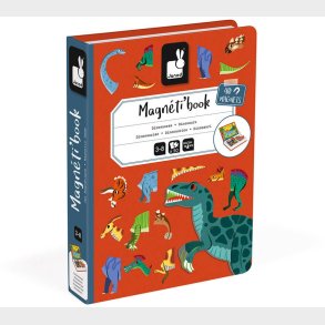 Janod Magneti'Book Dinosaurer Magnetst 40 Stk.