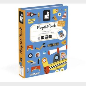 Janod Magneti'Book Racers Magnetst 50 Stk.
