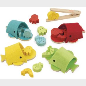 Janod Hval-farvematchingspil Spil