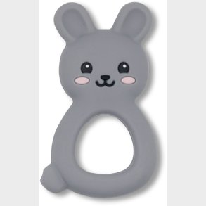 Jellystone Designs  Kanin Bidering Silikone, Lysegr