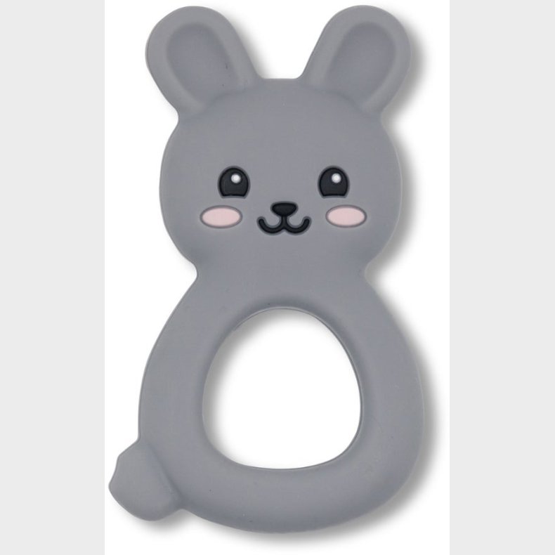 Jellystone Designs  Kanin Bidering Silikone, Lysegr