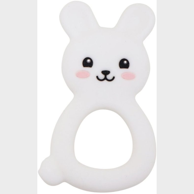 Jellystone Designs  Kanin Bidering Silikone, Hvid