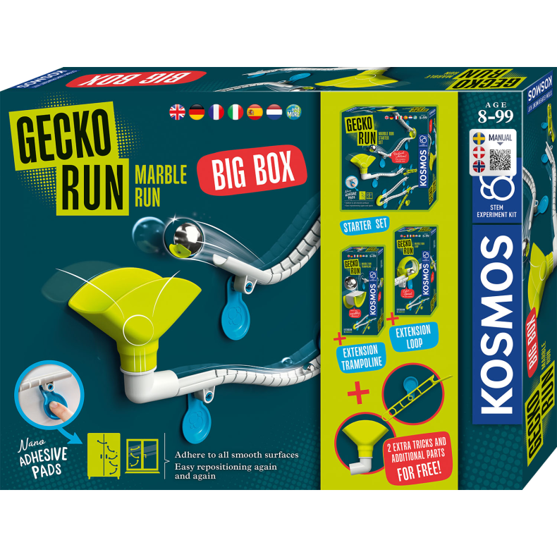 Kosmos Gecko Run Stor Kasse Kuglelabyrint