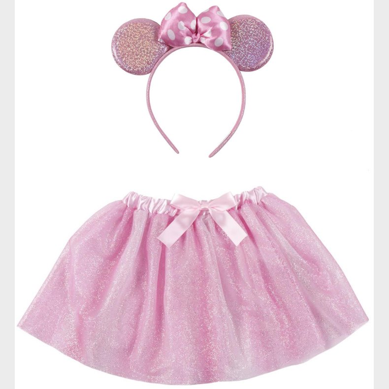 Disney Minnie Mouse Nederdel &  Diadem Kostume