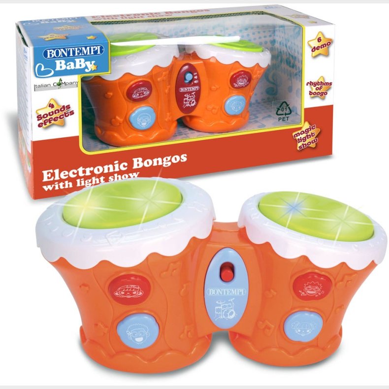 Bontempi Elektronisk Bongotromme