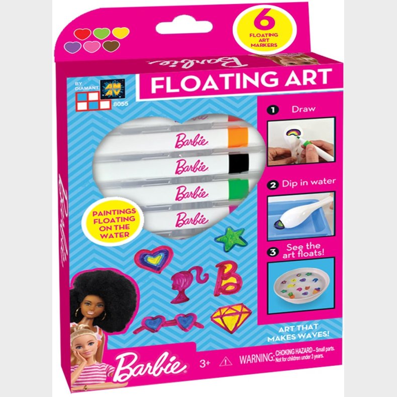 Barbie Create Unique Artworks Flytande Konst, Pink