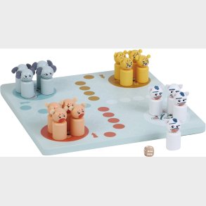 Kinder and Kids Ludo Safari, Multifarvet