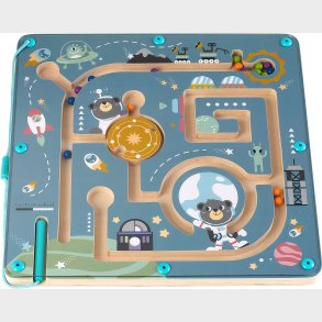 Kinder and Kids Labyrint med Magnetisk Pen &  Kugler Det Ydre Rum