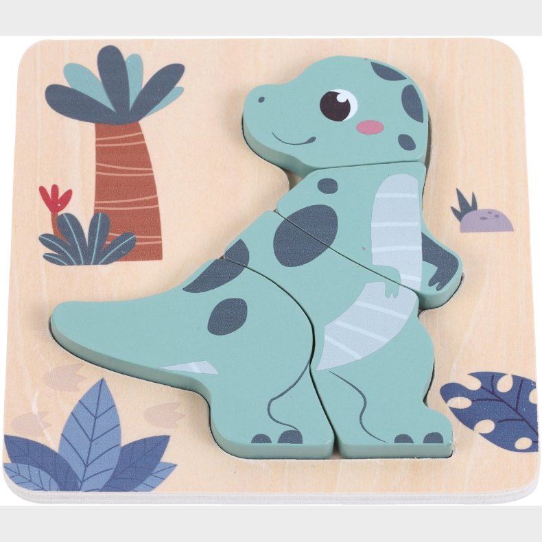 Kinder and Kids Puslespil Dinosaur