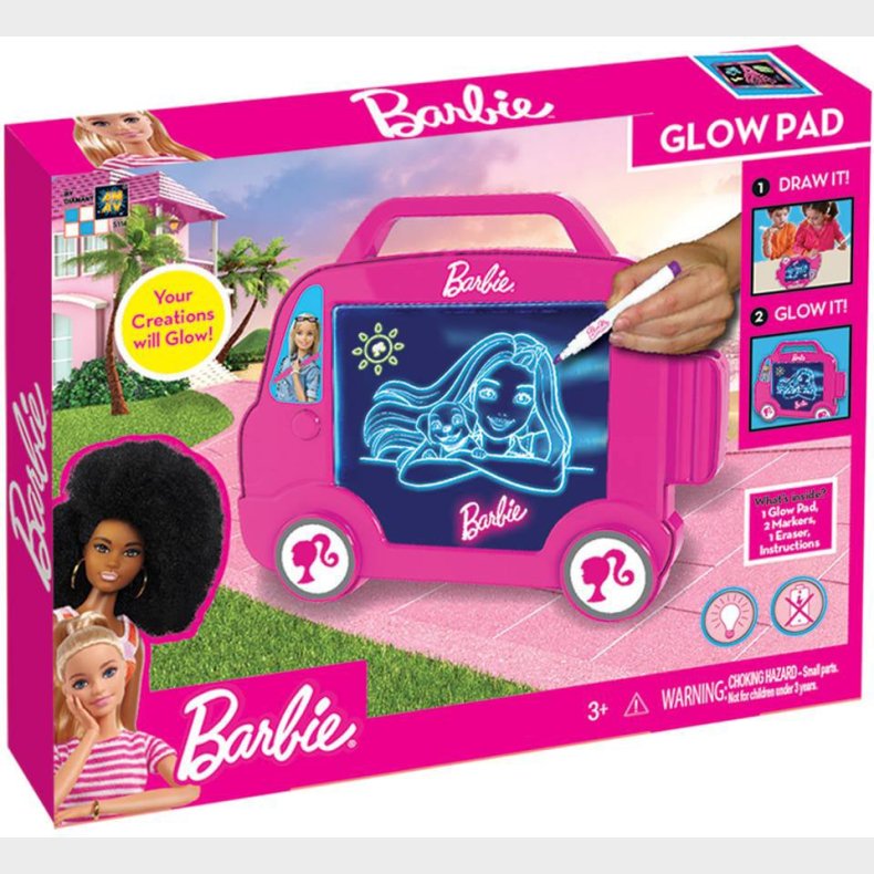 Barbie Glow Pad Tegnetavle
