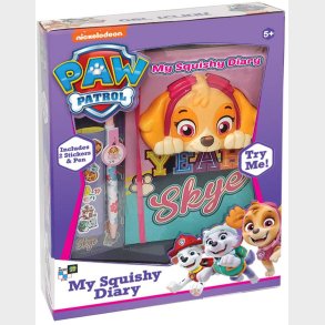 Paw Patrol Dagbog med Klistermrker