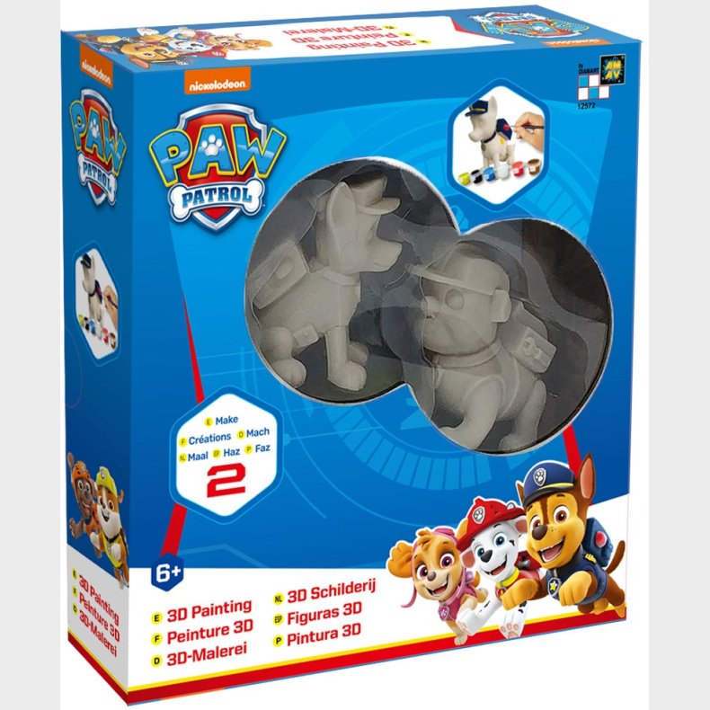 Paw Patrol Mal Figurer Kreast