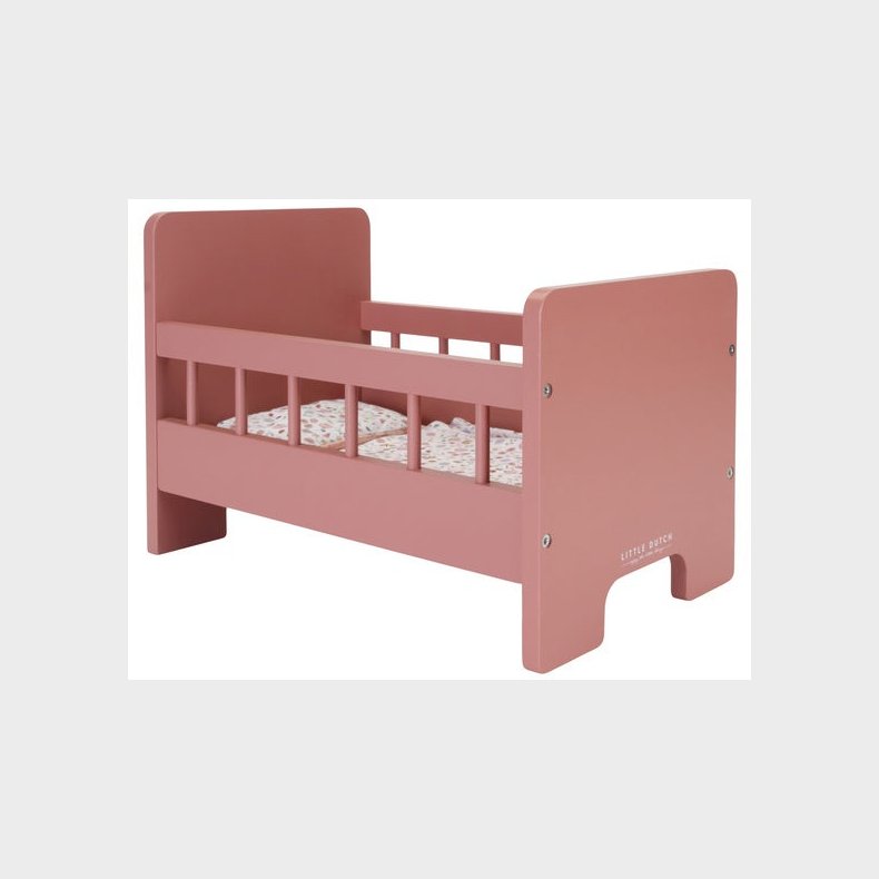 LittleDutch Dukkeseng med Sengest