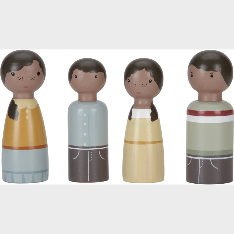 Little Dutch Dukkest til Dukkehus, Familien Evi