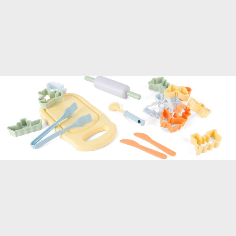 Dantoy Pastel Modellervoksst 18 Dele